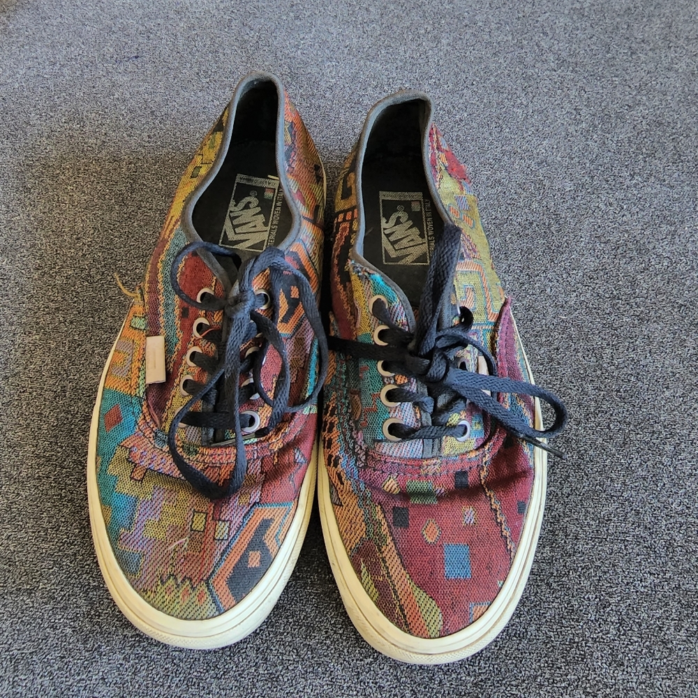Vans Multicolor Patterned Sneakers - image 1